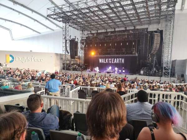 Daily's Place, section: 204, row: D, seat: 15
