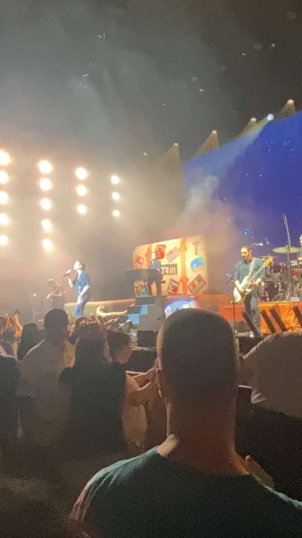 Xfinity Center, Massachusetts, section: 3, row: H, seat: 6