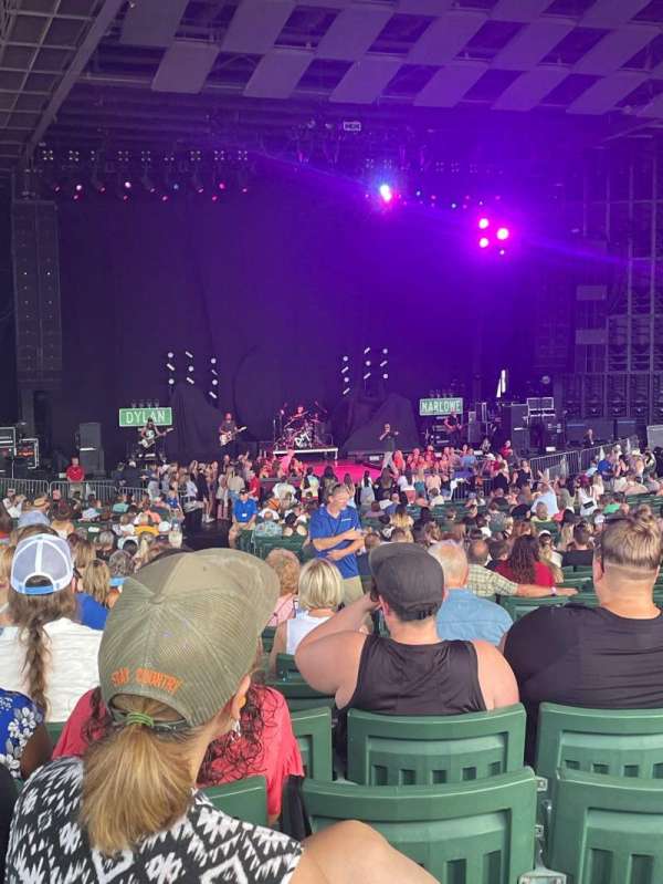 Pine Knob Music Theatre, section: LTC8, row: NN, seat: 4