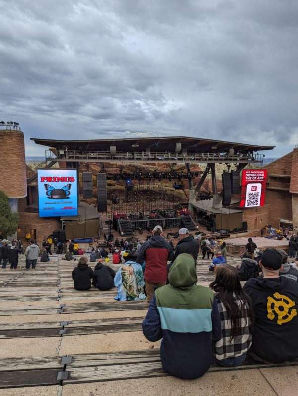 Red Rocks Amphitheatre, section: Left, row: 30, seat: 109
