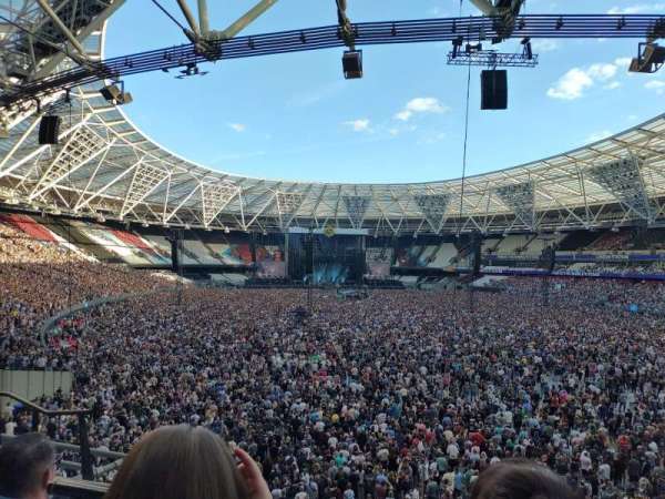 London Stadium, section: 247, row: 34, seat: 74