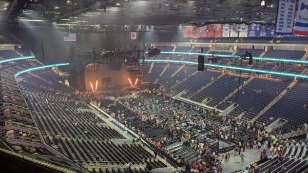 UBS Arena, section: 317, row: 4, seat: 5