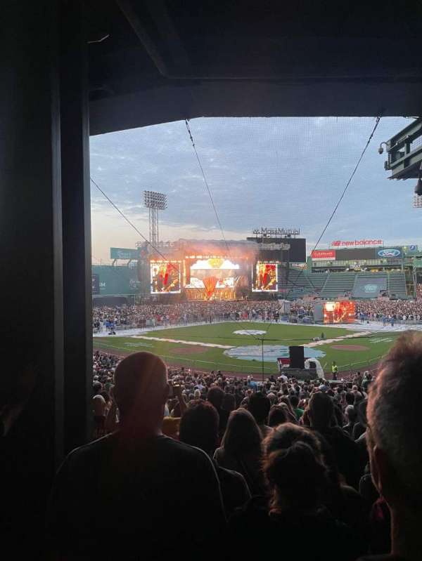 Fenway Park, section: Grandstand 21, row: 5, seat: 18