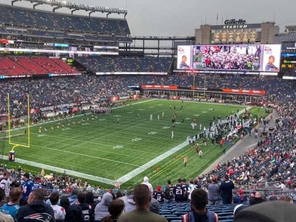 Gillette Stadium, section: 239, row: 23, seat: 15