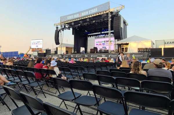 Main Stage at the Wisconsin State Fair, section: 2, row: 18, seat: 16