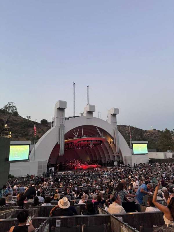 Hollywood Bowl, section: Terrace 6, row: 1866, seat: 4