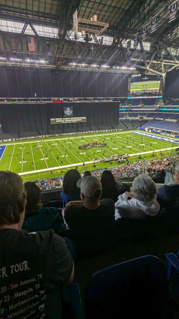 Lucas Oil Stadium, section: 443, row: 5, seat: 9