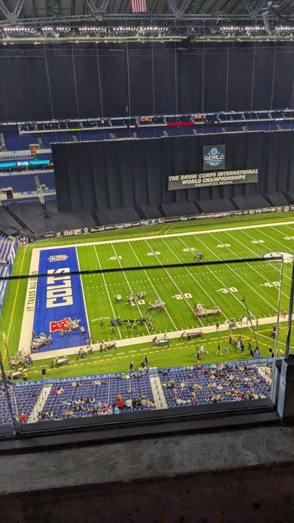 Lucas Oil Stadium, section: 644, row: 1, seat: 1