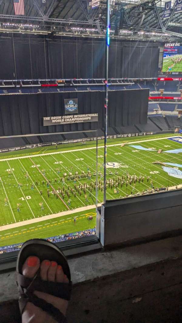 Lucas Oil Stadium, section: 644, row: 1, seat: 1