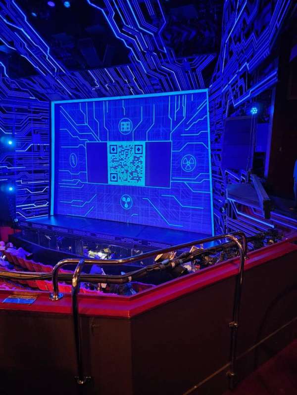 Adelphi Theatre, section: Dress circle, row: B, seat: 7