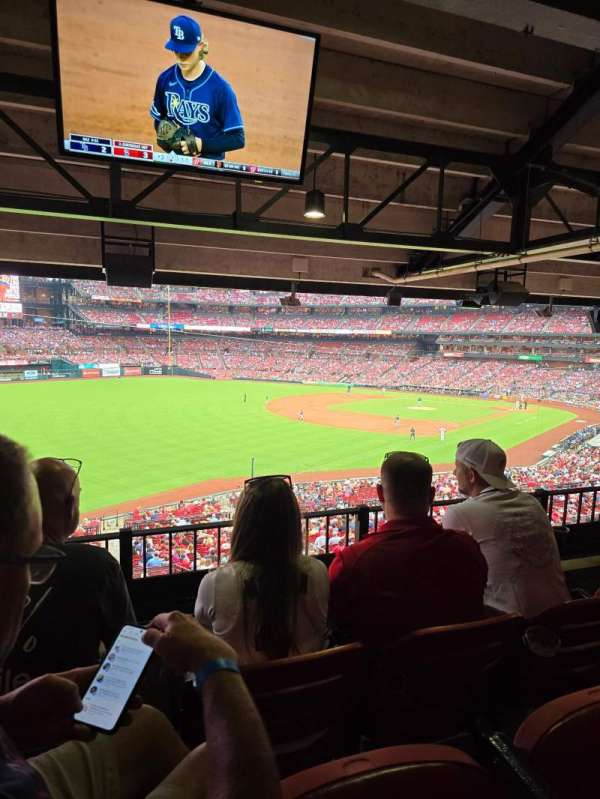 Busch Stadium, section: Champions Club 11, row: C, seat: 6