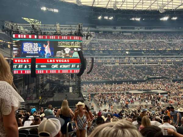 Allegiant Stadium, section: 117, row: 35, seat: 25