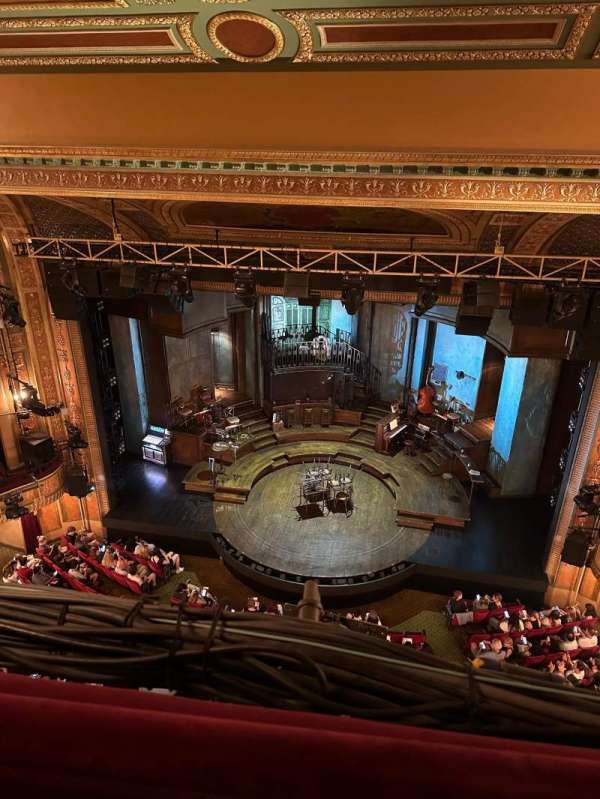 Walter Kerr Theatre, section: Balcony R, row: A, seat: 8