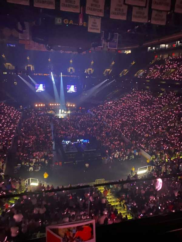 TD Garden, section: 309, row: 1, seat: 14