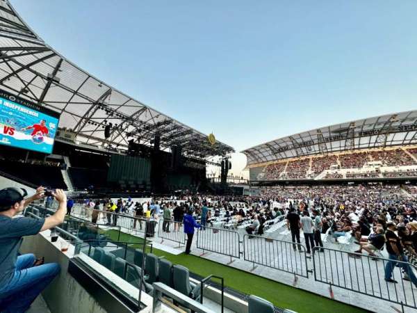 BMO Stadium, section: Field Club D, row: A, seat: 11