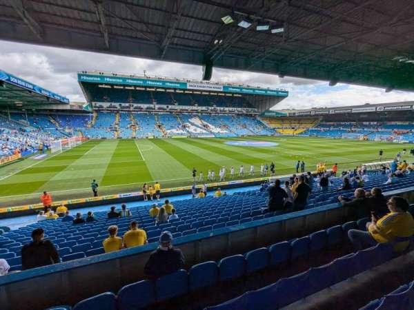 Elland Road, section: D12, row: E, seat: 231