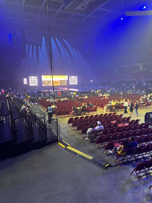 Liacouras Center, section: 110, row: L, seat: 1