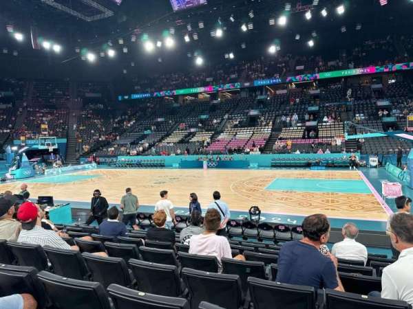 Accor Arena, section: Gradin P, row: 23, seat: 24