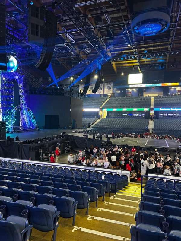Allstate Arena, section: 102, row: K, seat: 28