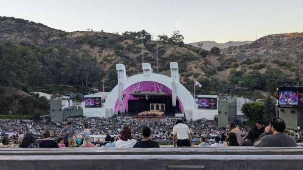 Hollywood Bowl, section: M3, row: 17, seat: 18