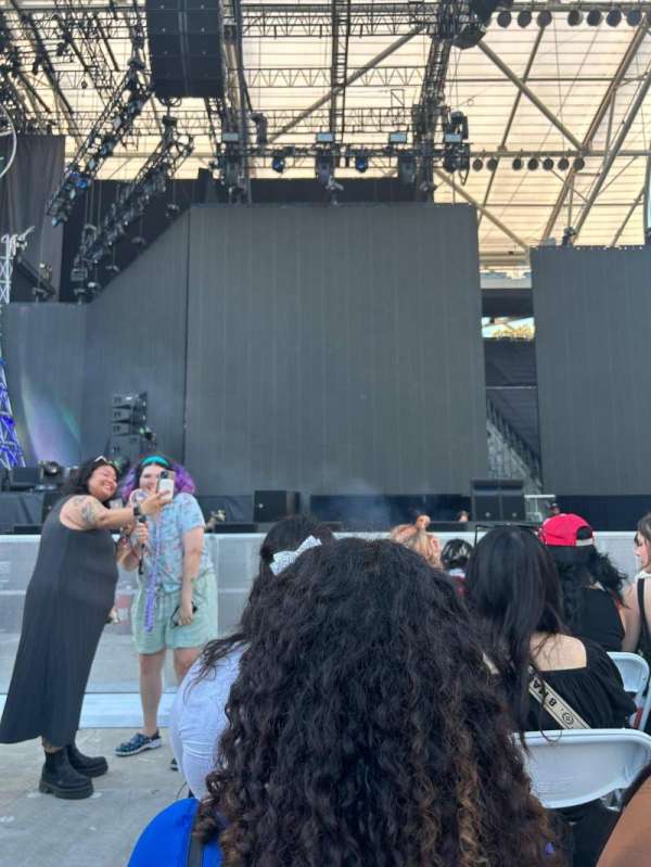 BMO Stadium, section: Floor A2, row: 6, seat: 1