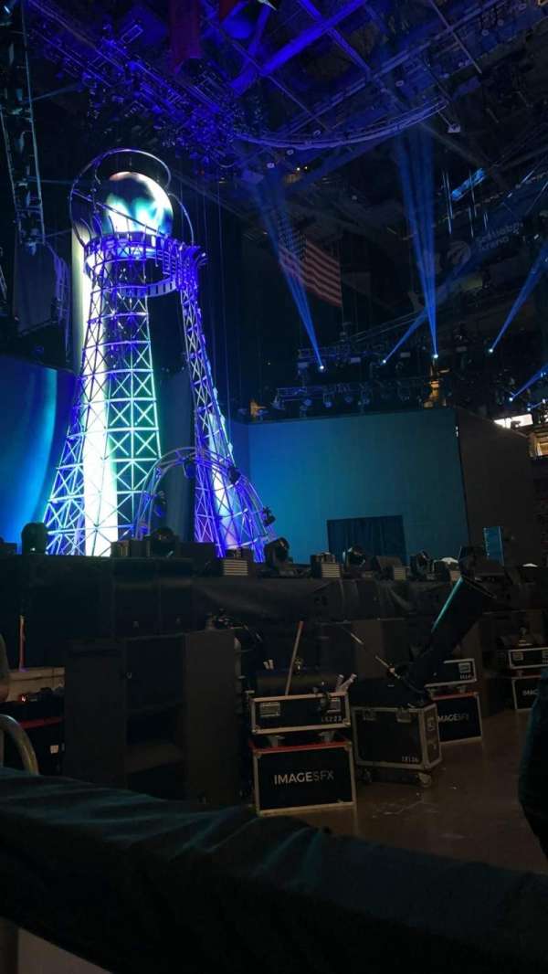 Scotiabank Arena, section: 109, row: 1, seat: 8