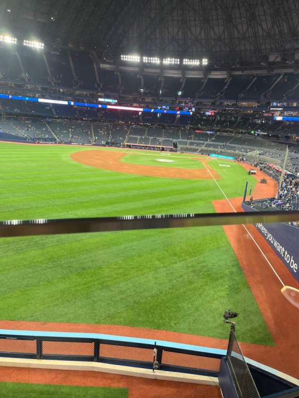 Rogers Centre, section: 240, row: 1, seat: 16