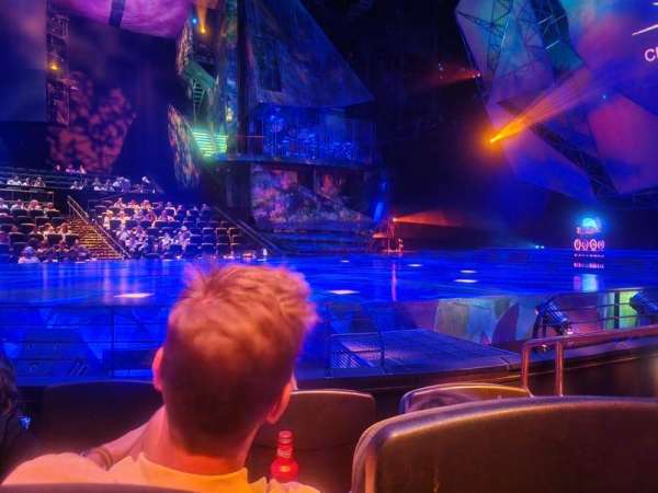Mystère Theatre at Treasure Island, section: 104, row: C, seat: 13