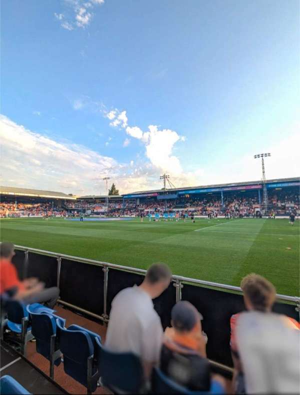 Kenilworth Road, section: Bobbers Stand, row: C, seat: 2