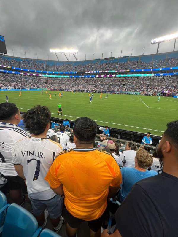 Bank of America Stadium, section: 109, row: 3, seat: 10