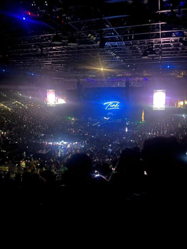 MGM Grand Garden Arena, section: 219, row: K