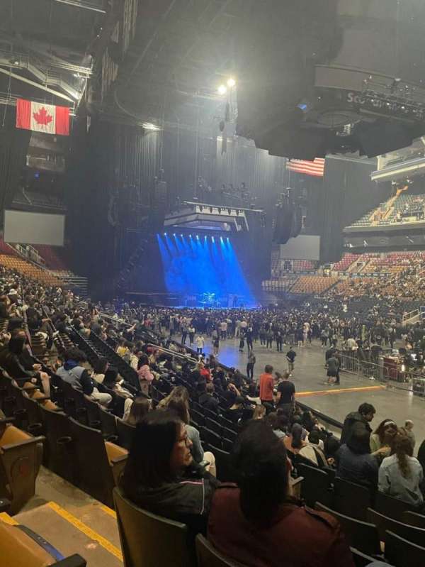 Scotiabank Arena, section: 105A, row: 15, seat: 9