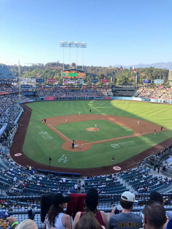Dodger Stadium, section: 4RS, row: D, seat: 4