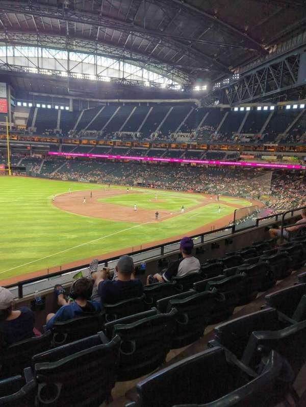 Chase Field, section: 218, row: 4, seat: 12