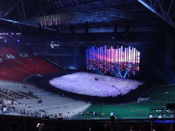 Philippine Arena, section: 107, row: 7, seat: 233
