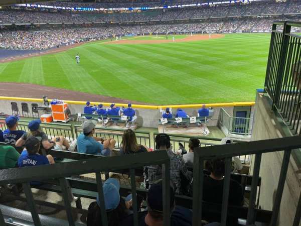 American Family Field, section: 101, row: 7, seat: 11