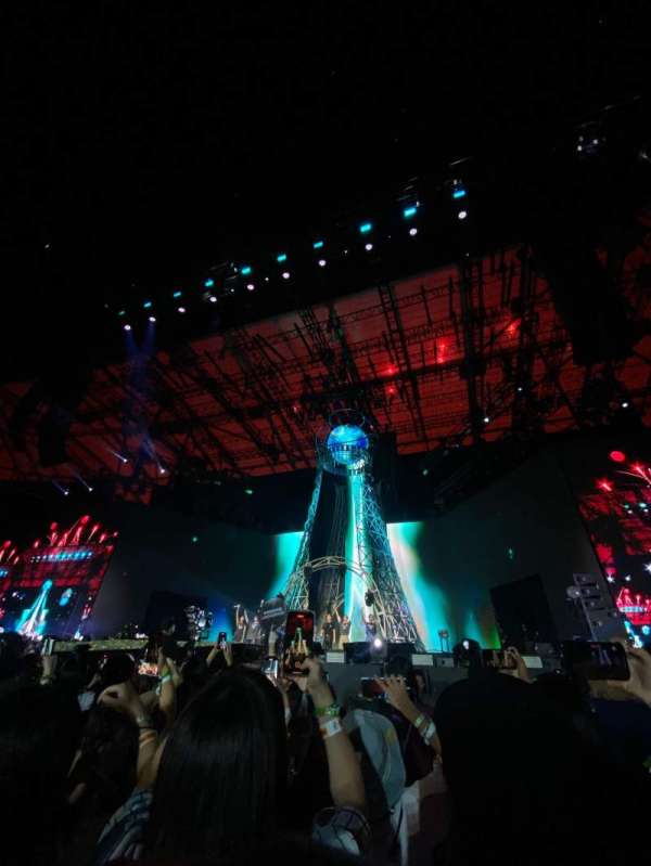 BMO Stadium, section: Floor A3, row: 4, seat: 15