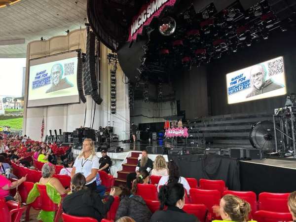 PNC Bank Arts Center, section: 101, row: G, seat: 10