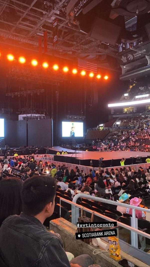Scotiabank Arena, section: 107, row: 8, seat: 7