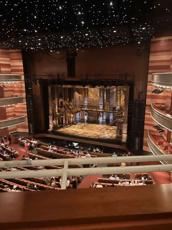 Eccles Theater, section: T2 Right, row: A, seat: 123