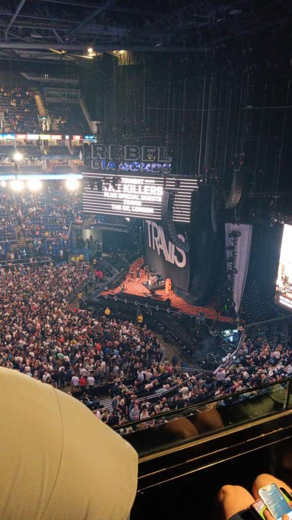 The O2, London, section: 420, row: B, seat: 939
