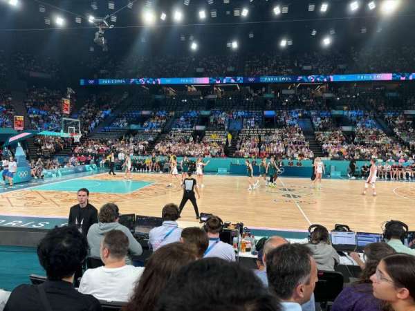 Accor Arena, section: Gradin O, row: 26, seat: 27