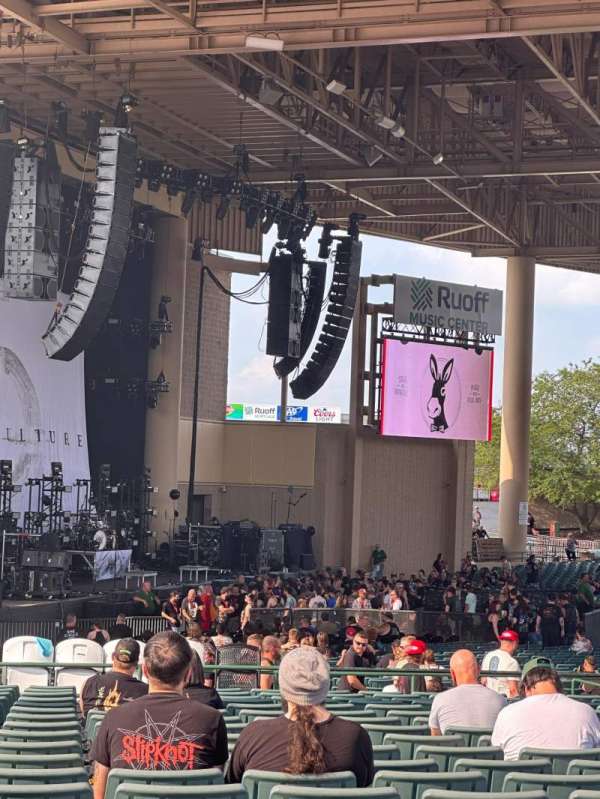 Ruoff Music Center, section: d, row: x, seat: 52
