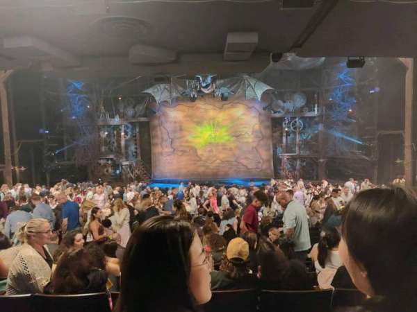Gershwin Theatre, section: Orchestra C, row: x, seat: 113