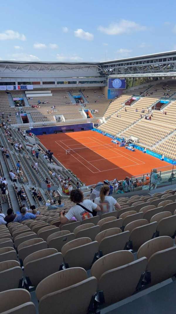 Court Suzanne-Lenglen, section: L3, row: 31, seat: 92