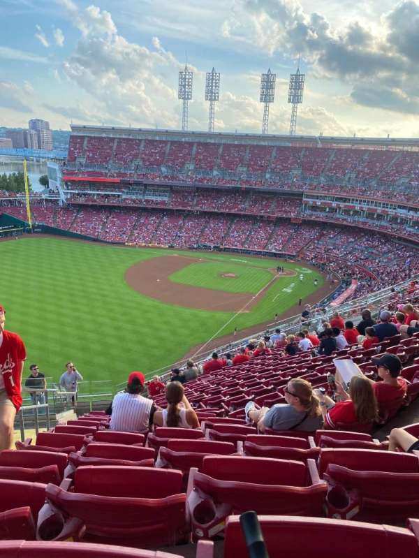 Great American Ball Park, section: 510, row: N, seat: 28