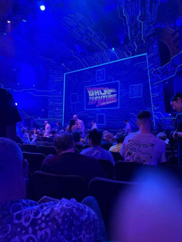 Winter Garden Theatre, section: Orchestra R, row: P, seat: 16