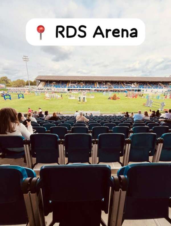 RDS Arena, section: D Grand, row: D, seat: 17