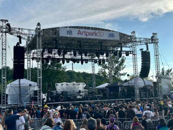 ArtPark Amphitheater, section: A, row: 9, seat: 18