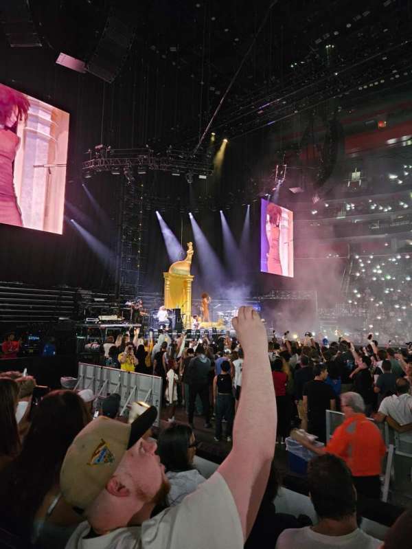 Little Caesars Arena, section: 124, row: 4, seat: 8